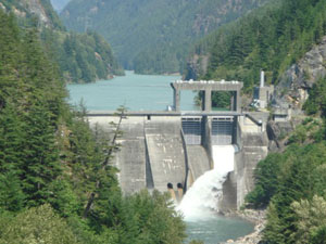 Diablo Dam in Washington State